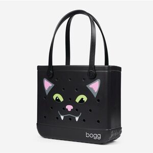 NWT BOGG Bag Bitty Halloween Cats Meow Tote - Black